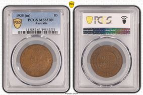 1935 (m) 1D MS63BN