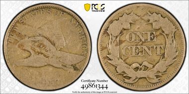 1857 1C Flying Eagle G4