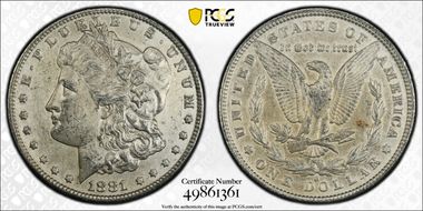 1881-O $1 N1