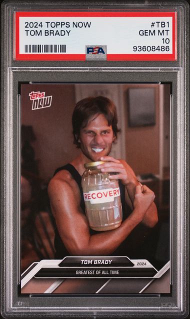 2024 Topps TOPPS NOW #TB1 Tom Brady front