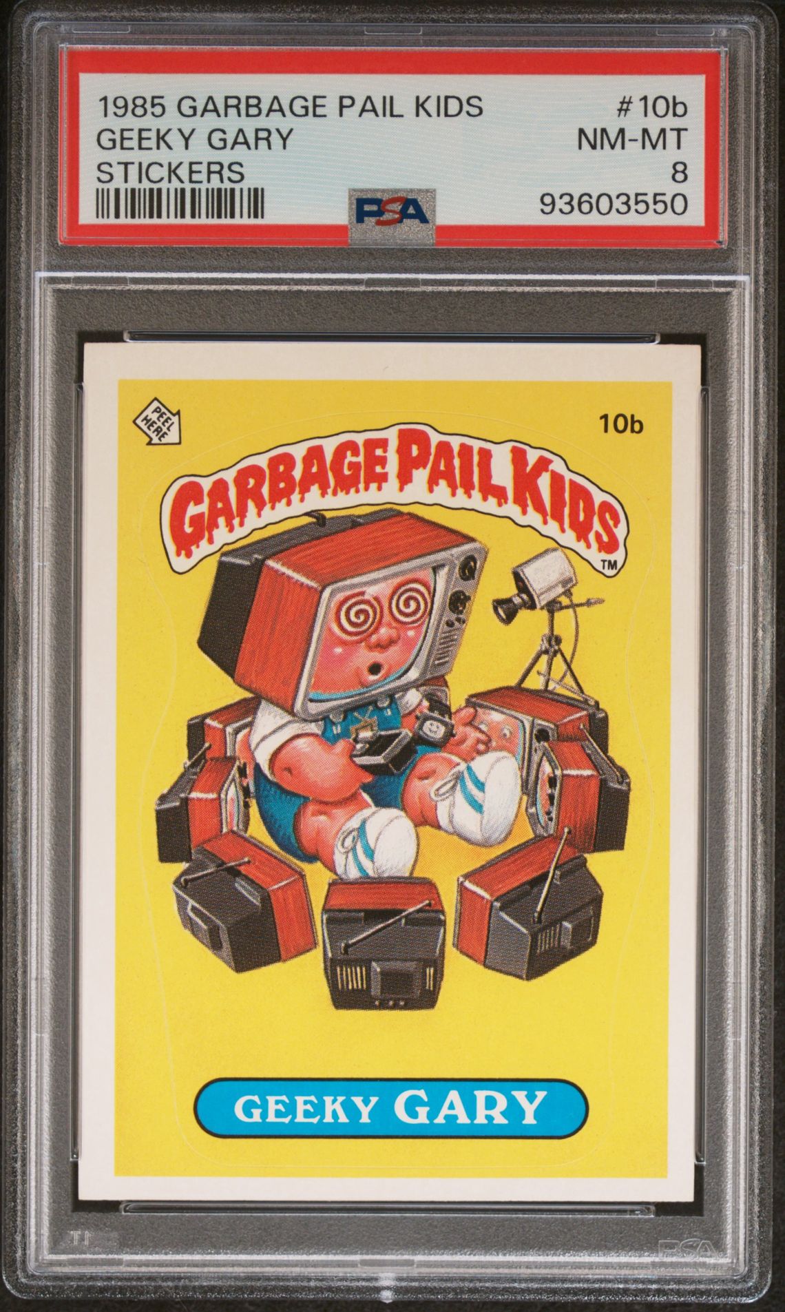 Geeky Gary PSA 8