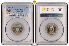 2022-C $2 Peacekeeping Colorized MS68