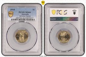 2018 $2 Invictus Games MS66