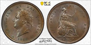 1826 1D S-3823 MS62BN