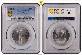 1985-R 500 L Etruscan Culture MS65