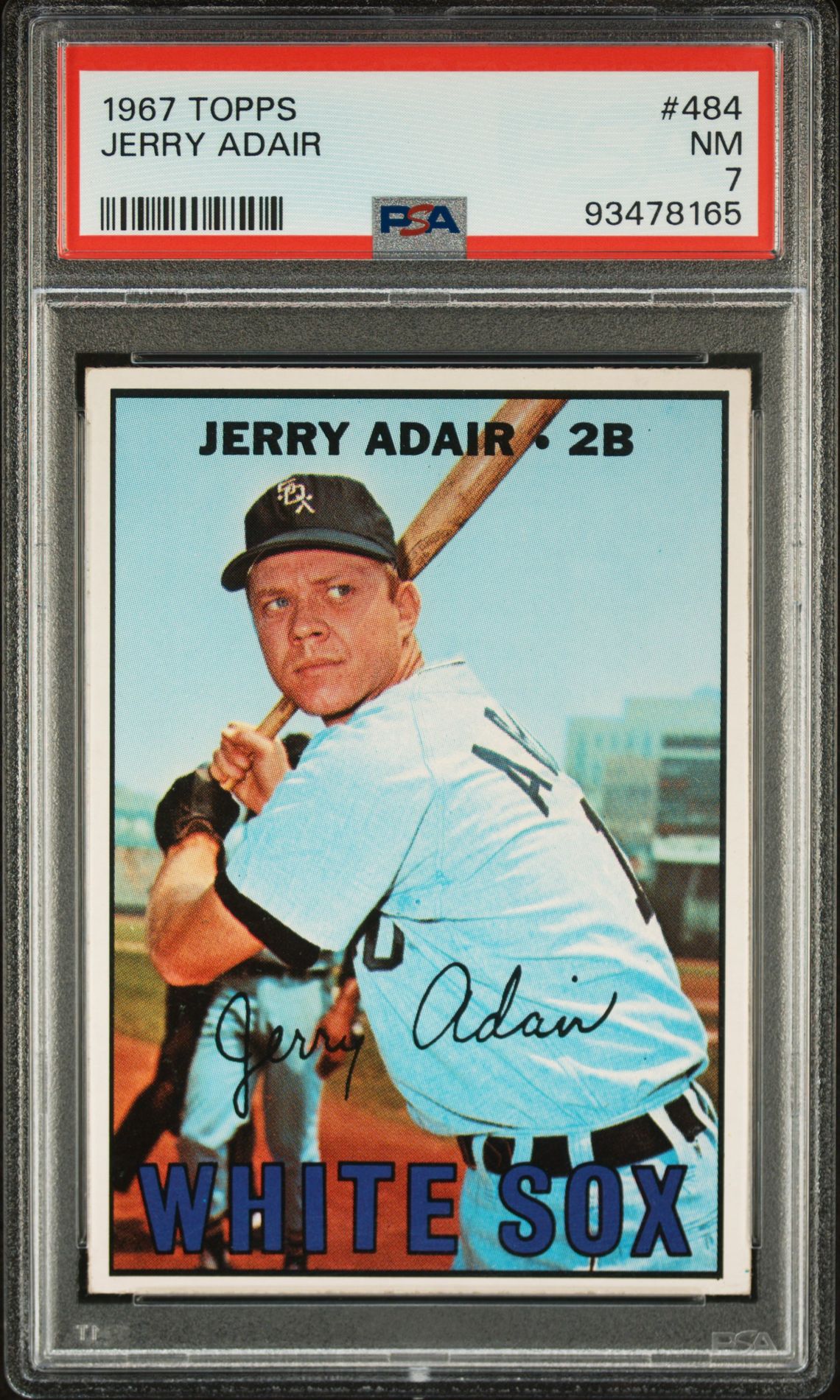 1967 Topps TOPPS #484 Jerry Adair front