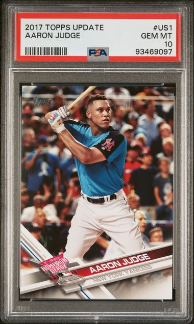 2017 Topps #US1 Aaron Judge front