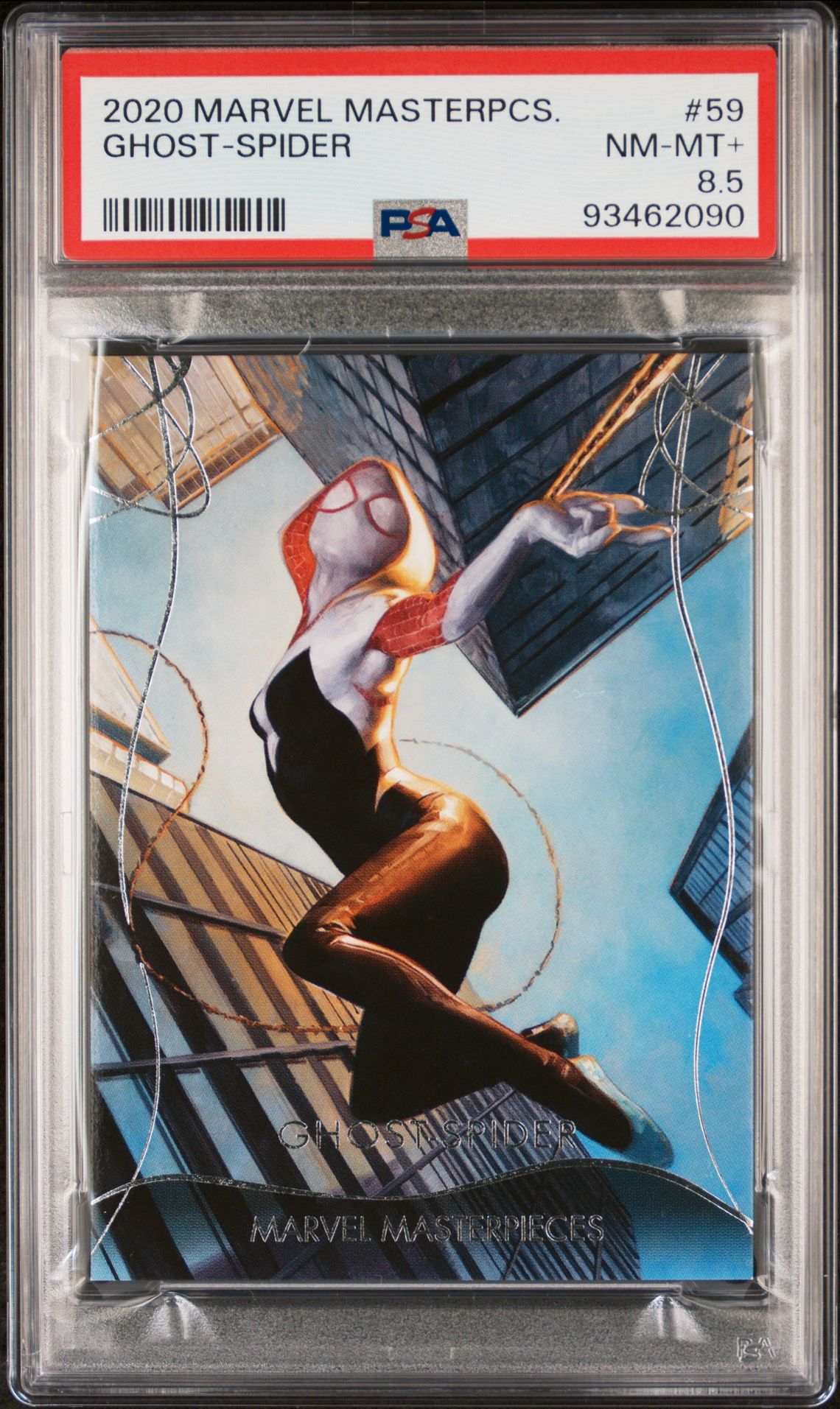 2020 Upper Deck SKYBOX MARVEL MASTERPIECES #59 Ghost-Spider front