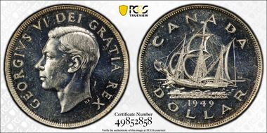 1949 S$1 MS63