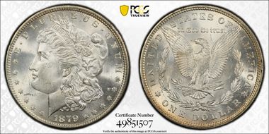 1879 $1 MS64