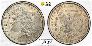 1882-O/S $1 VAM 4 N1