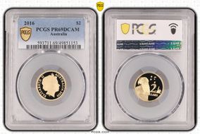 2016 $2 PR69DCAM