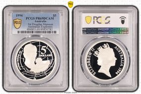 1994 $5 Sir Douglas Mawson Australian Explorers PR69DCAM