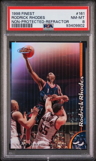 1998 Finest Refractor #161 Rhodes front