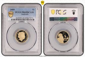 2009 $2 PR69DCAM