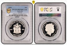 2001 50C Victoria PR70DCAM