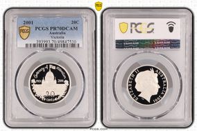 2001 20C Victoria PR70DCAM