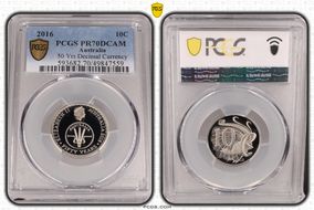 2016 10C 50 Yrs Decimal Currency PR70DCAM