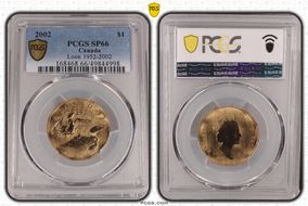 2002 $1 Loon 1952-2002 SP66