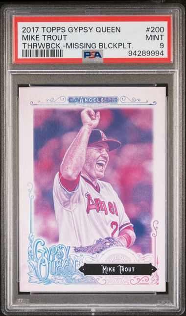 2017 Topps Topps Gypsy Queen #200 Mike Trout front