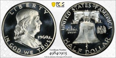 1960 50C PR67