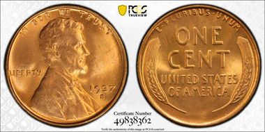1937-S 1C MS65RD