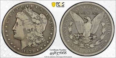 1879-CC $1 VG10