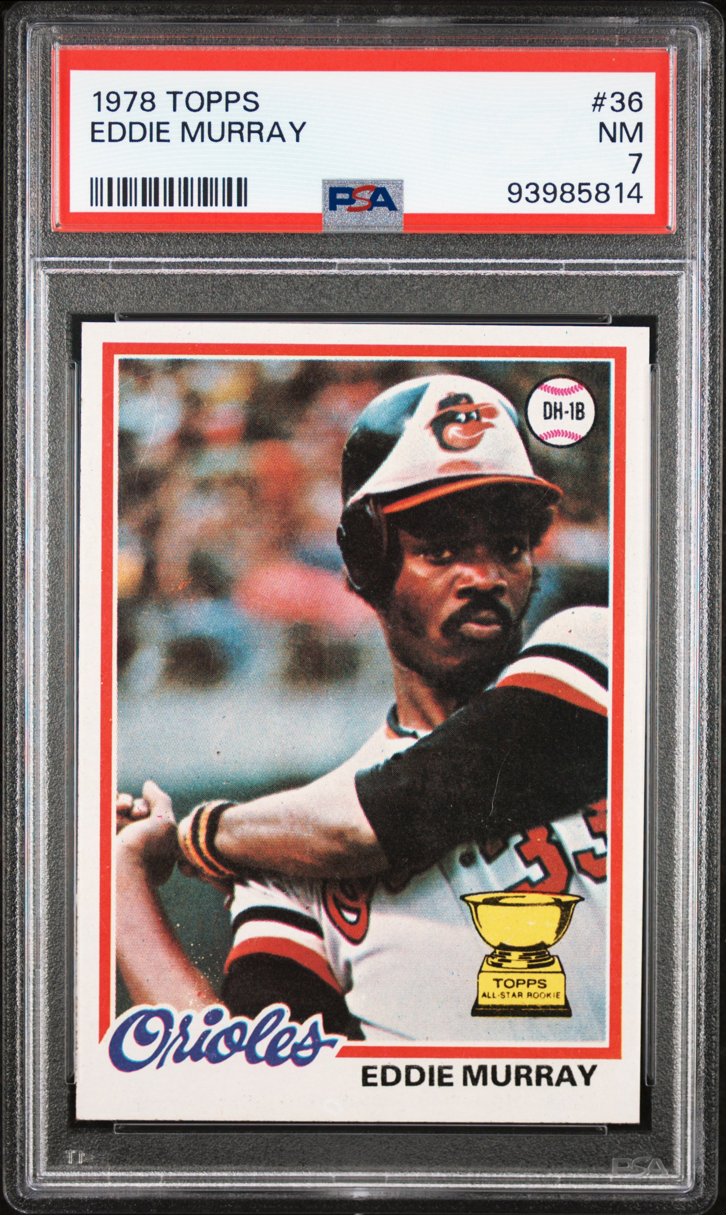 1978 Topps Eddie Murray #36 Nm 7 front