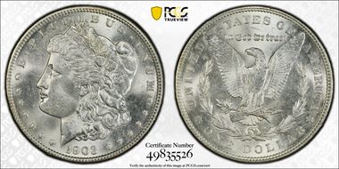 1903 $1 MS65