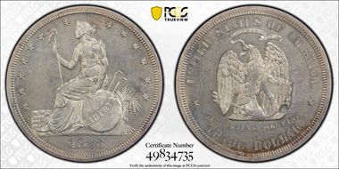 1873 T$1 J-1293 PR63