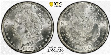 1883-CC $1 MS64