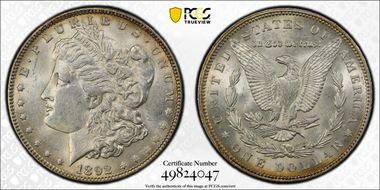 1892 $1 MS61