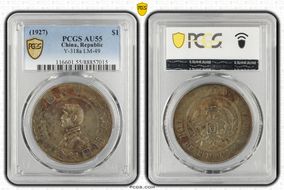 (1927) $1 Y-318a LM-49 AU55