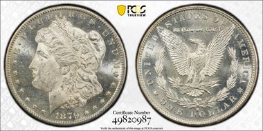 1879-S $1 MS64