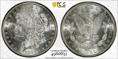 1880-S $1 MS60