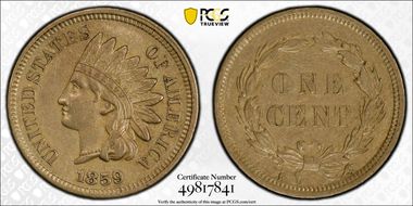 1859 1C AU53