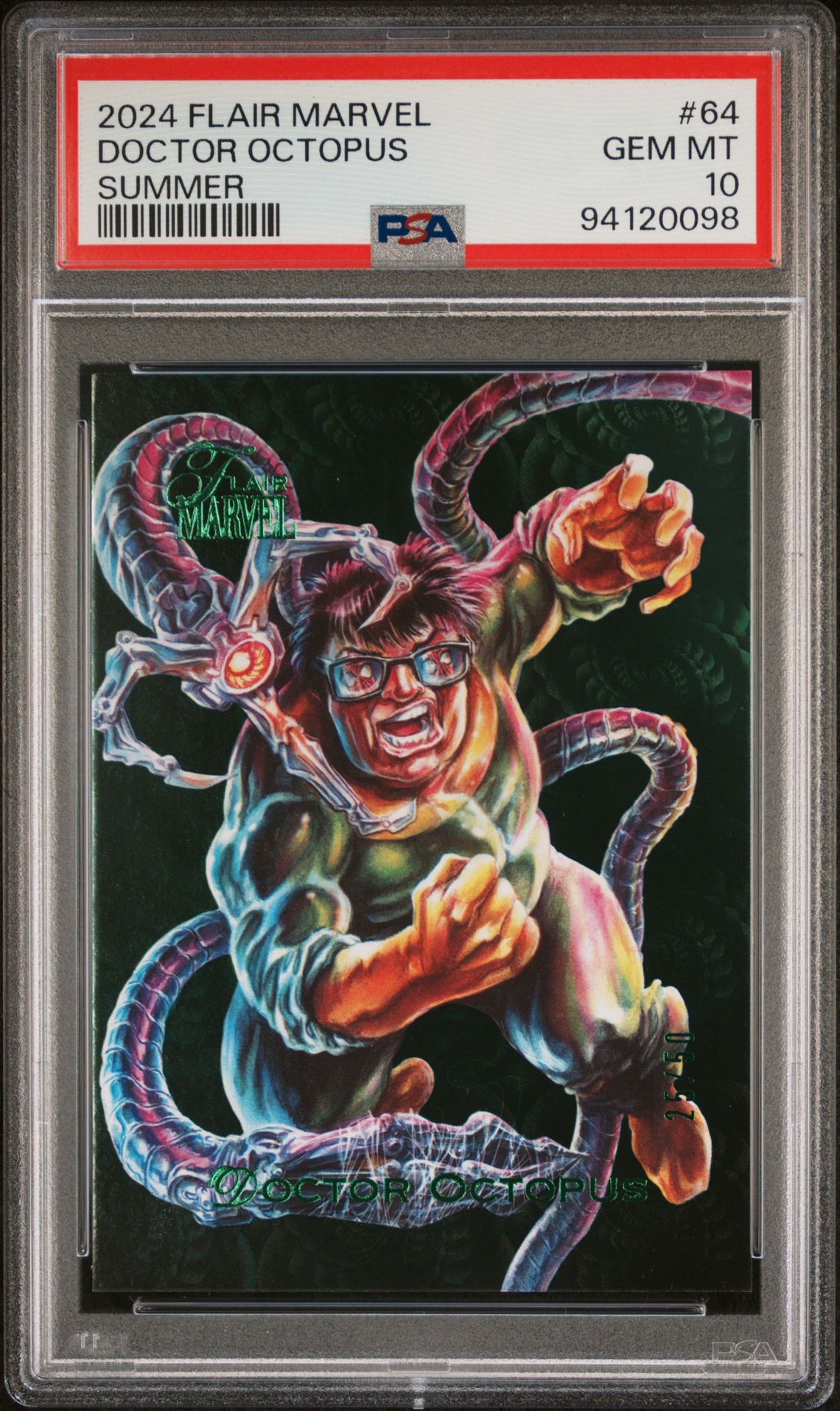 2024 UPPER DECK FLAIR MARVEL SUMMER #64 Doctor Octopus front