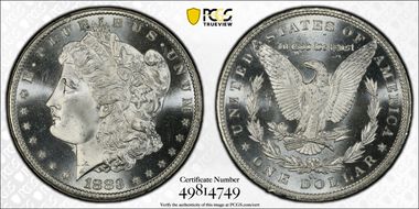 1883-CC $1 MS66PL