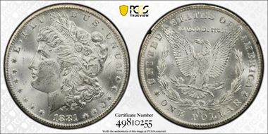 1881-CC $1 GSA Hoard MS63+