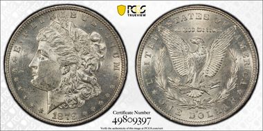 1879-S $1 MS62