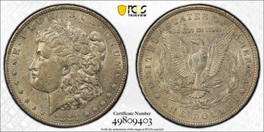 1881-O $1 XF45