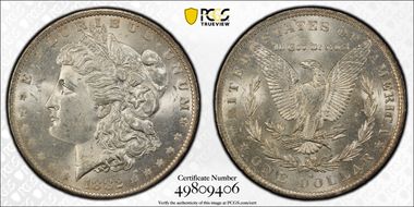1882-O $1 MS62