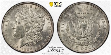 1888 $1 MS61