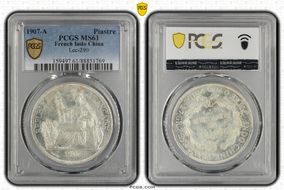 1907-A Piastre Lec-290 MS61