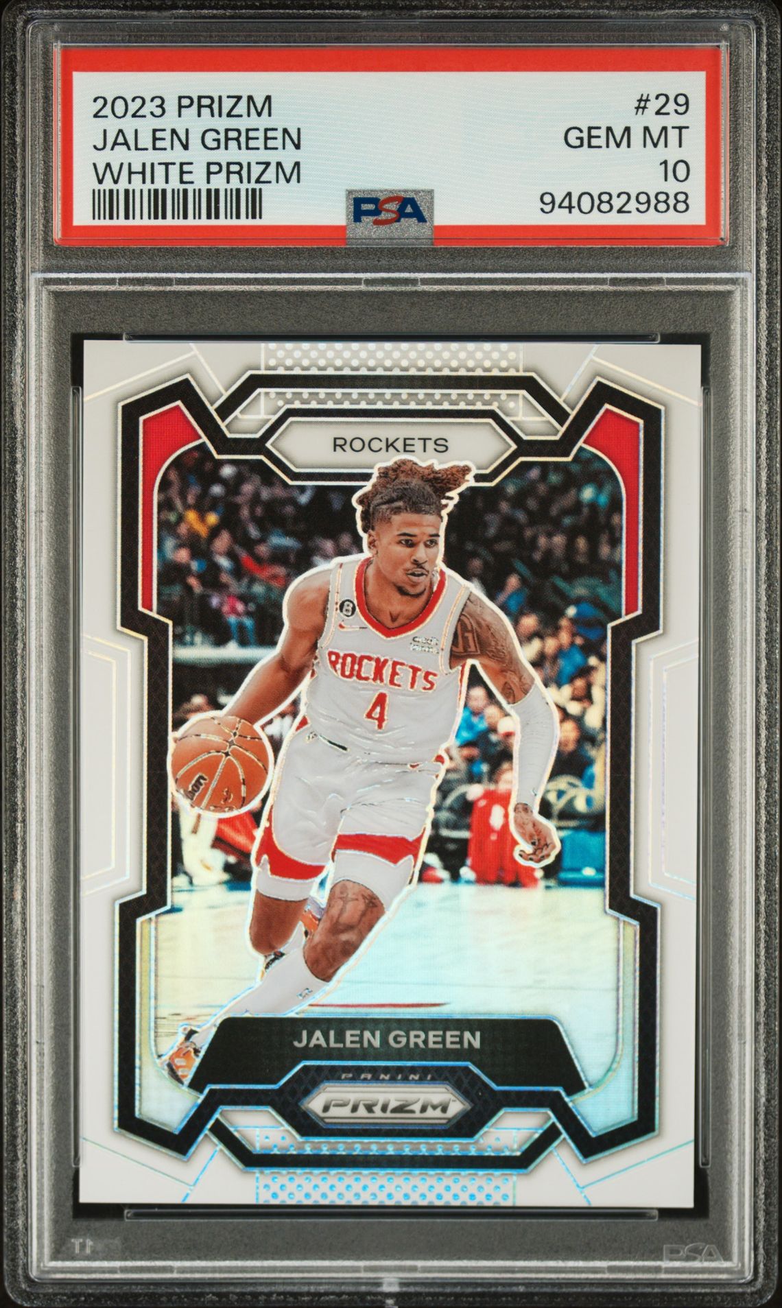 2023 Panini PANINI PRIZM WHITE PRIZM #29 Jalen Green front