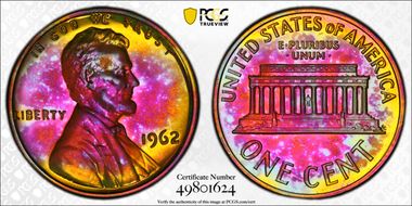 1962 1C PR65RB
