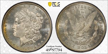 1878-S $1 MS65