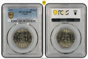1971 20 Esc MS66