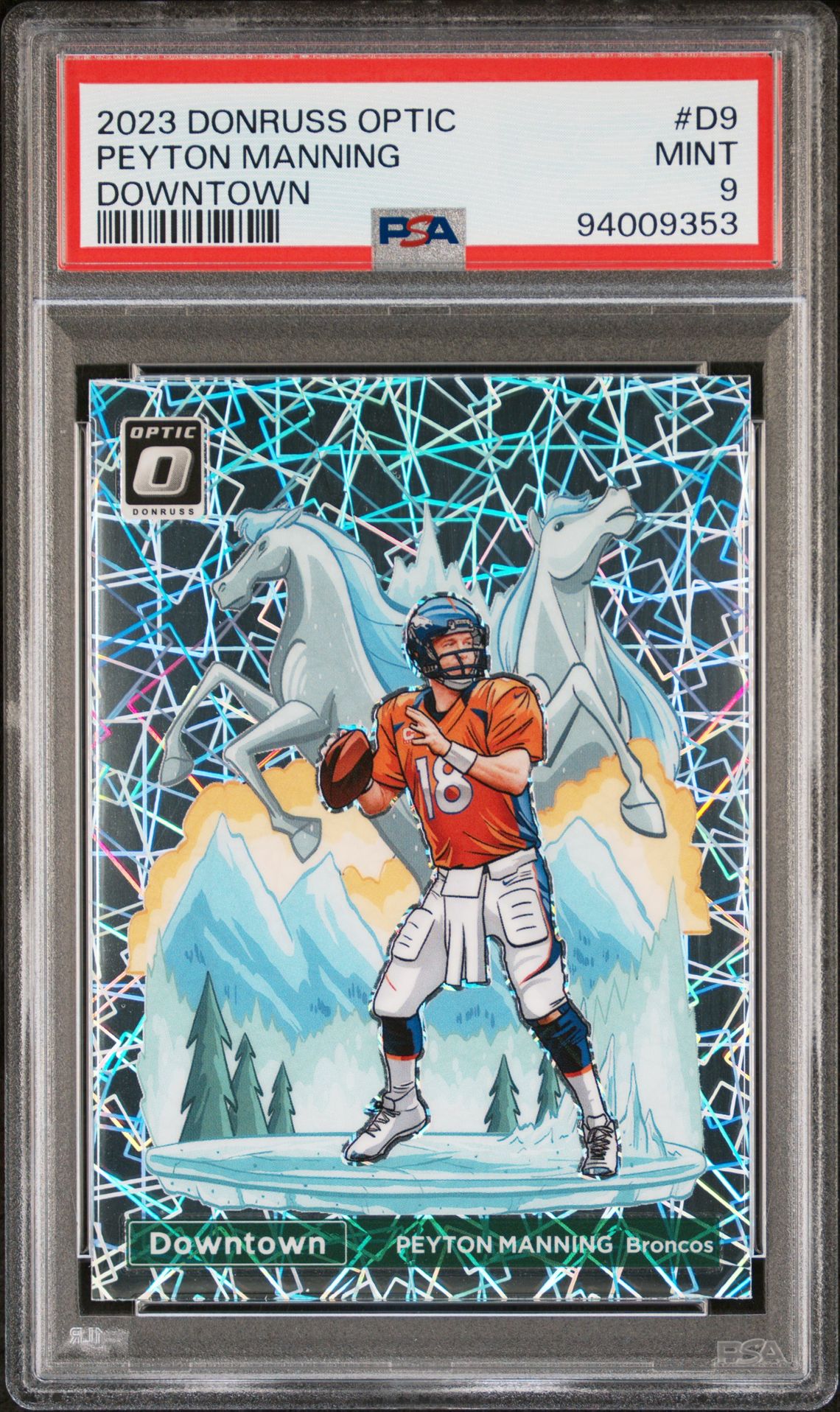 2023 Panini PANINI DONRUSS OPTIC DOWNTOWN! #D9 Peyton Manning front