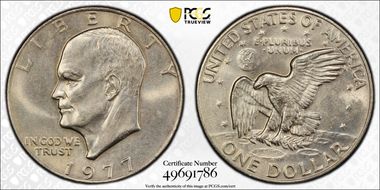 1977 $1 MS64